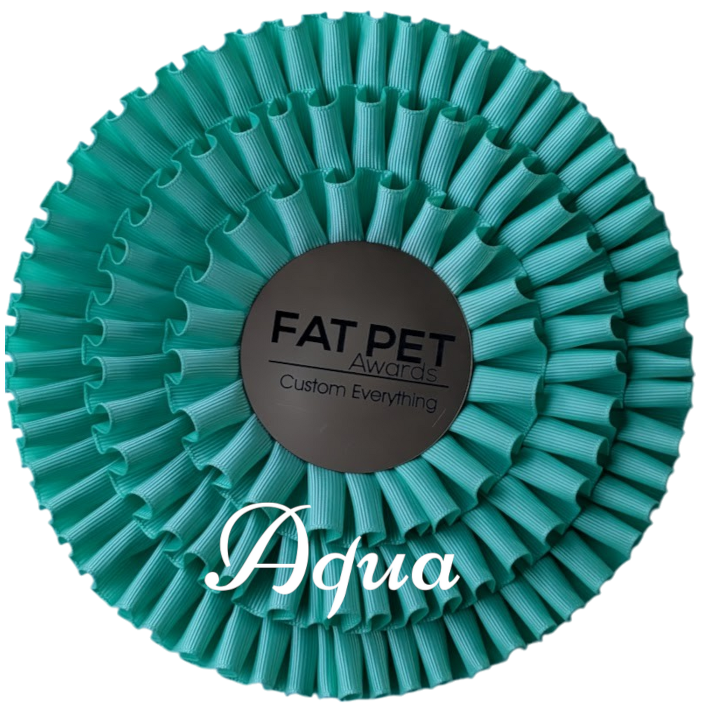 Triple Pleat Rosette Head