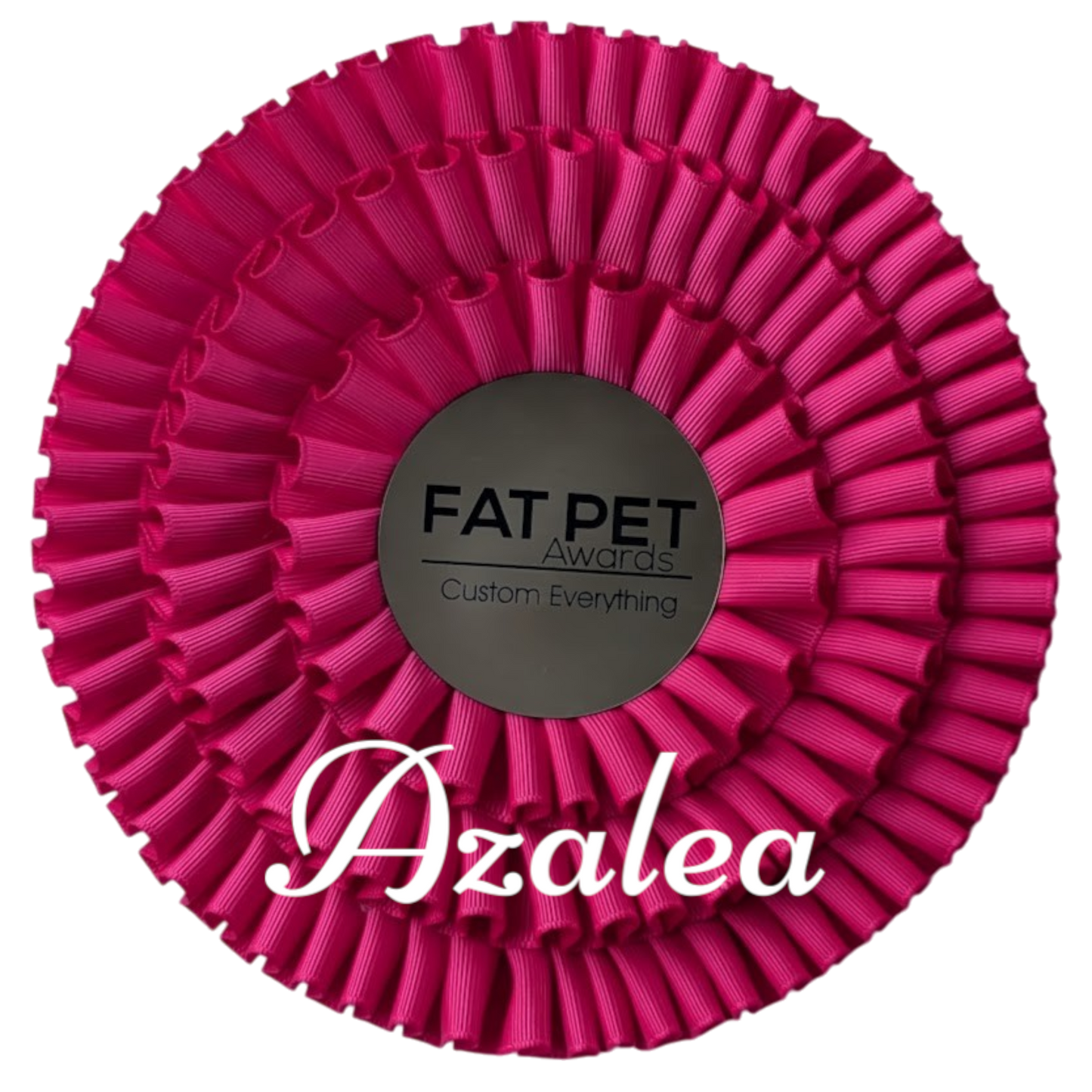 Triple Pleat Rosette Head