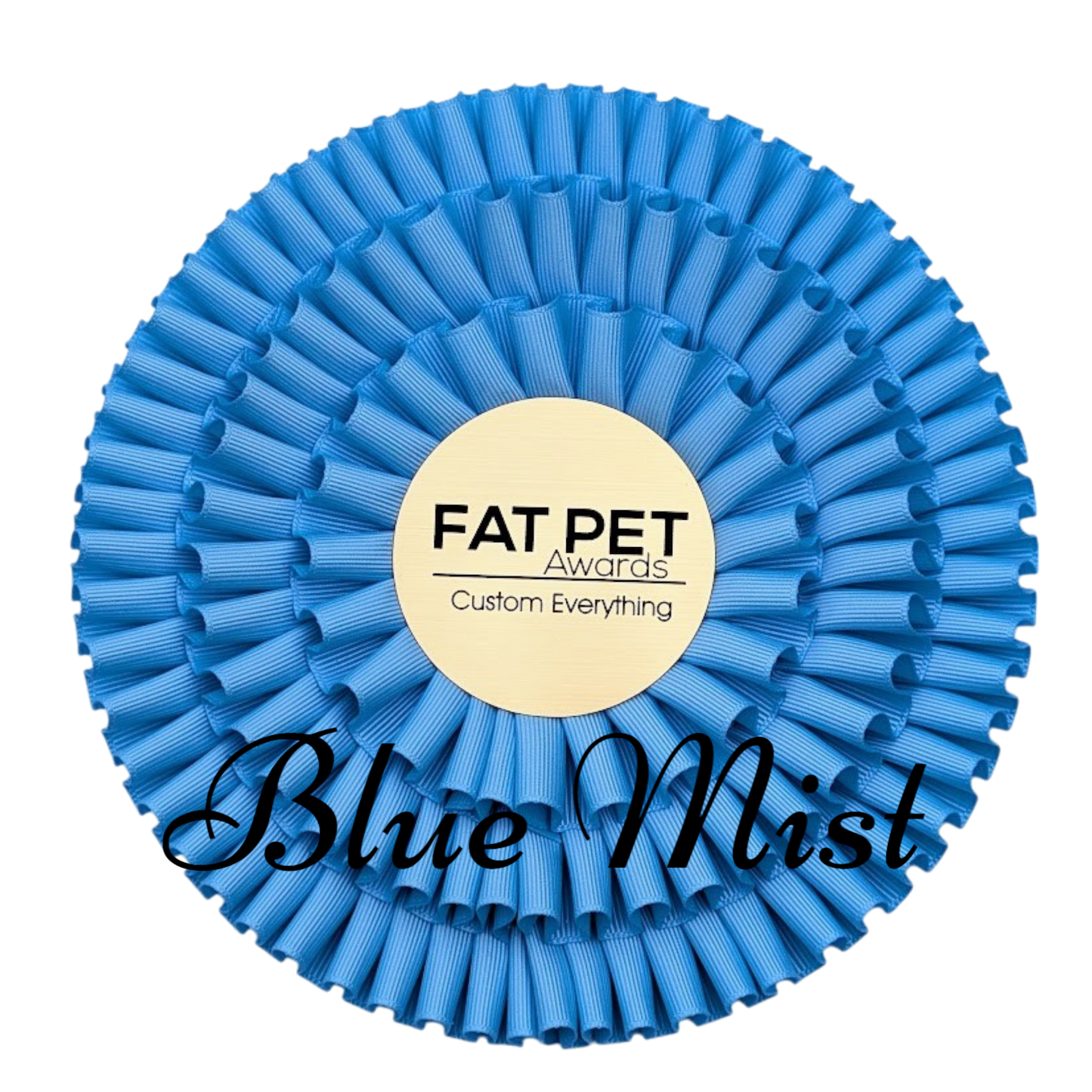 Triple Pleat Rosette Head