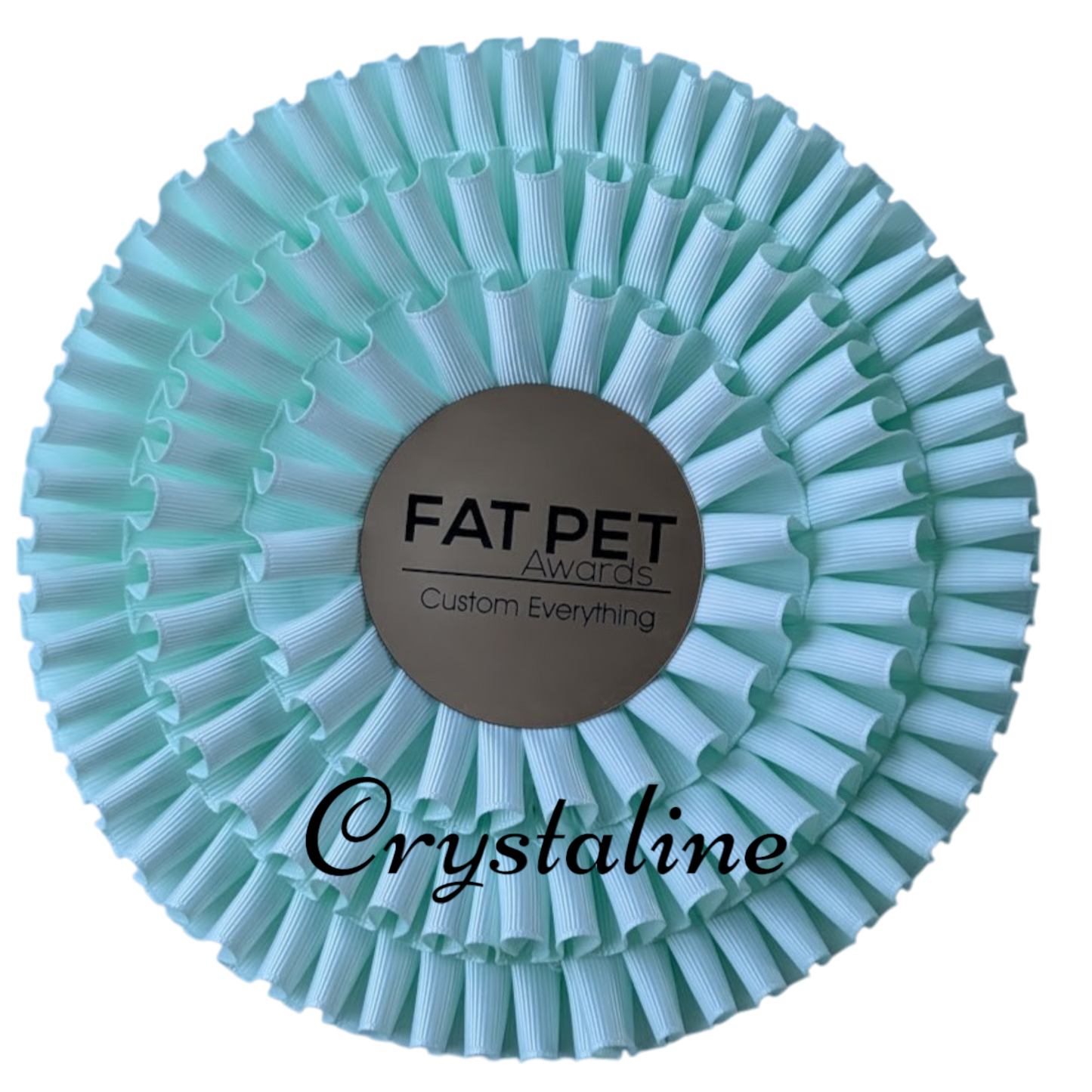 Triple Pleat Rosette Head