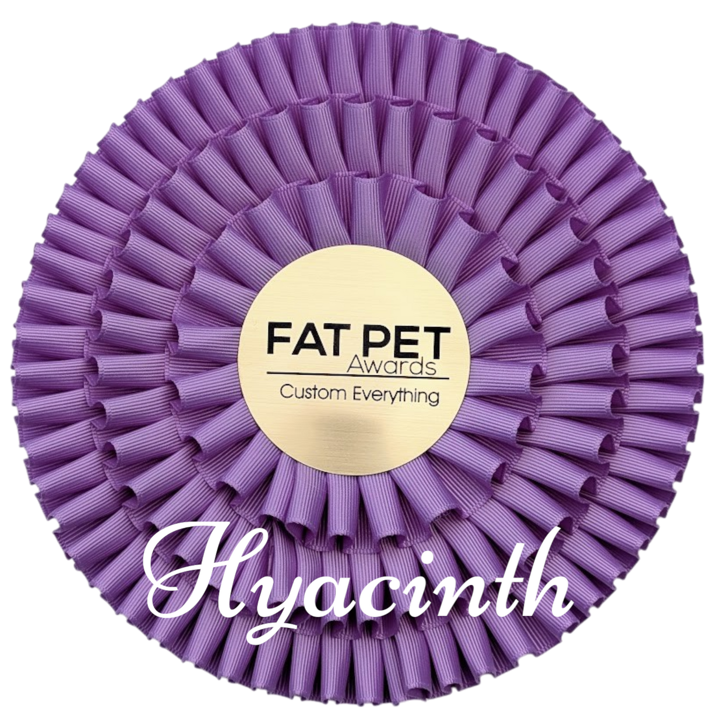 Triple Pleat Rosette Head