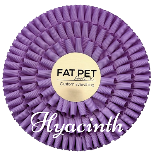 Triple Pleat Rosette Head