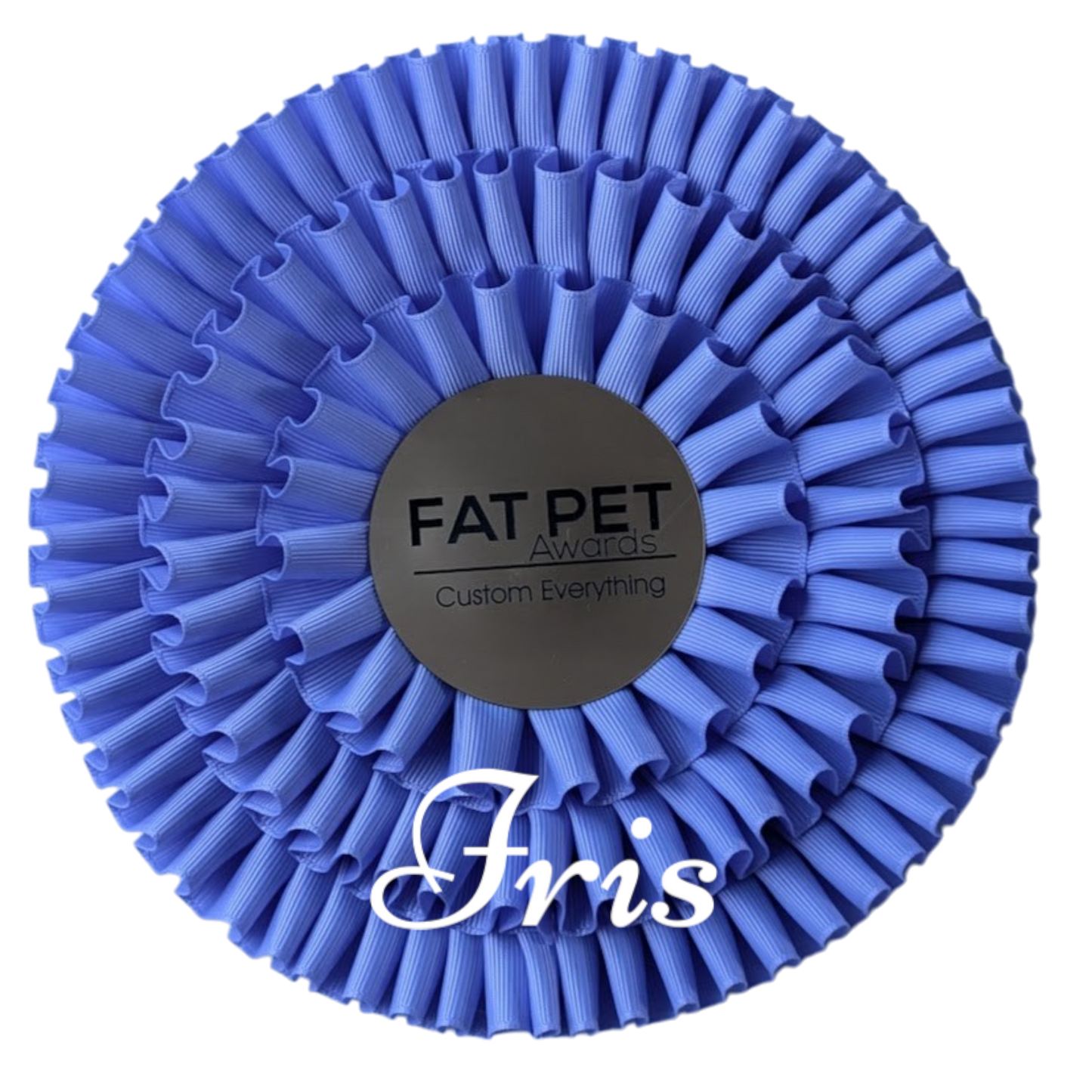 Triple Pleat Rosette Head