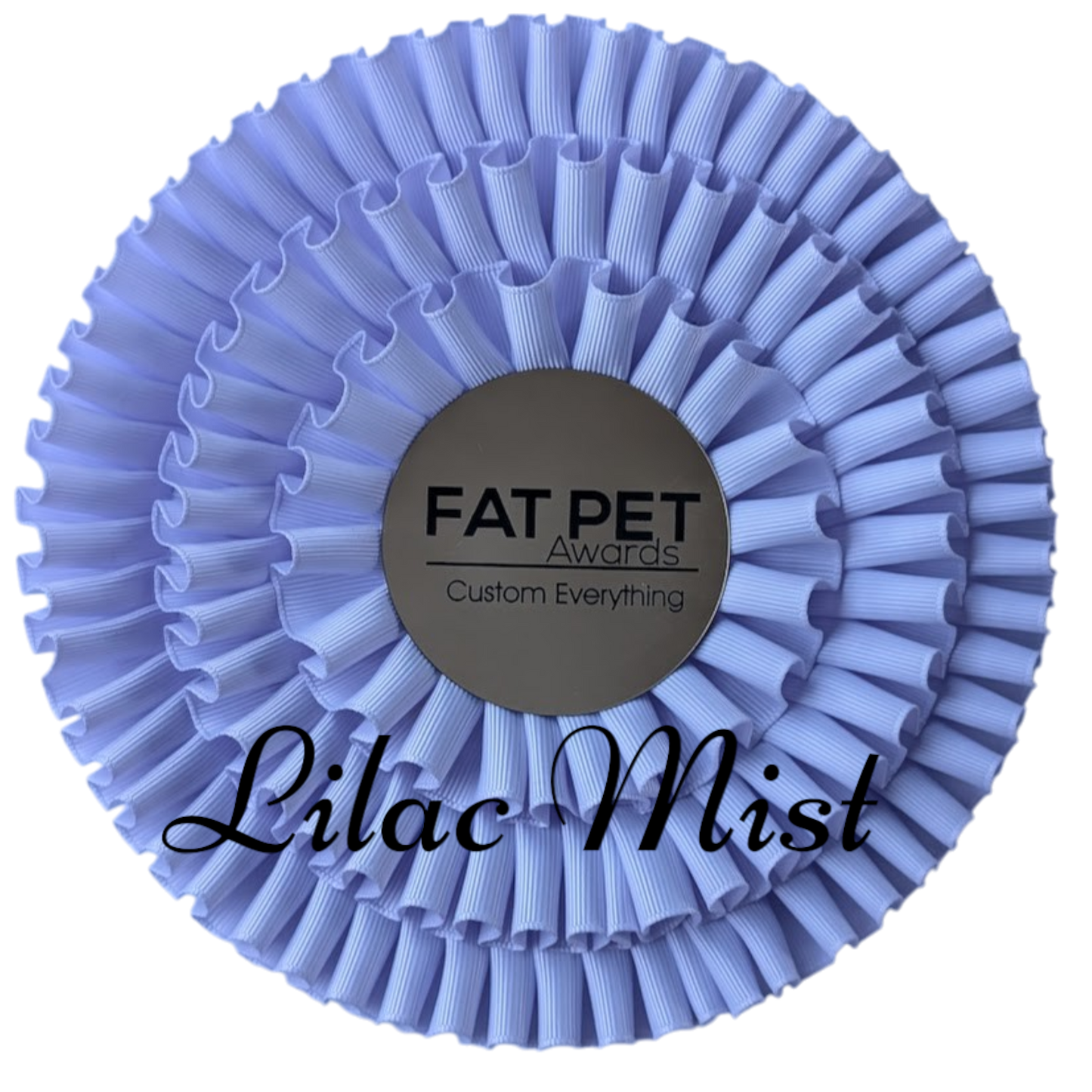 Triple Pleat Rosette Head