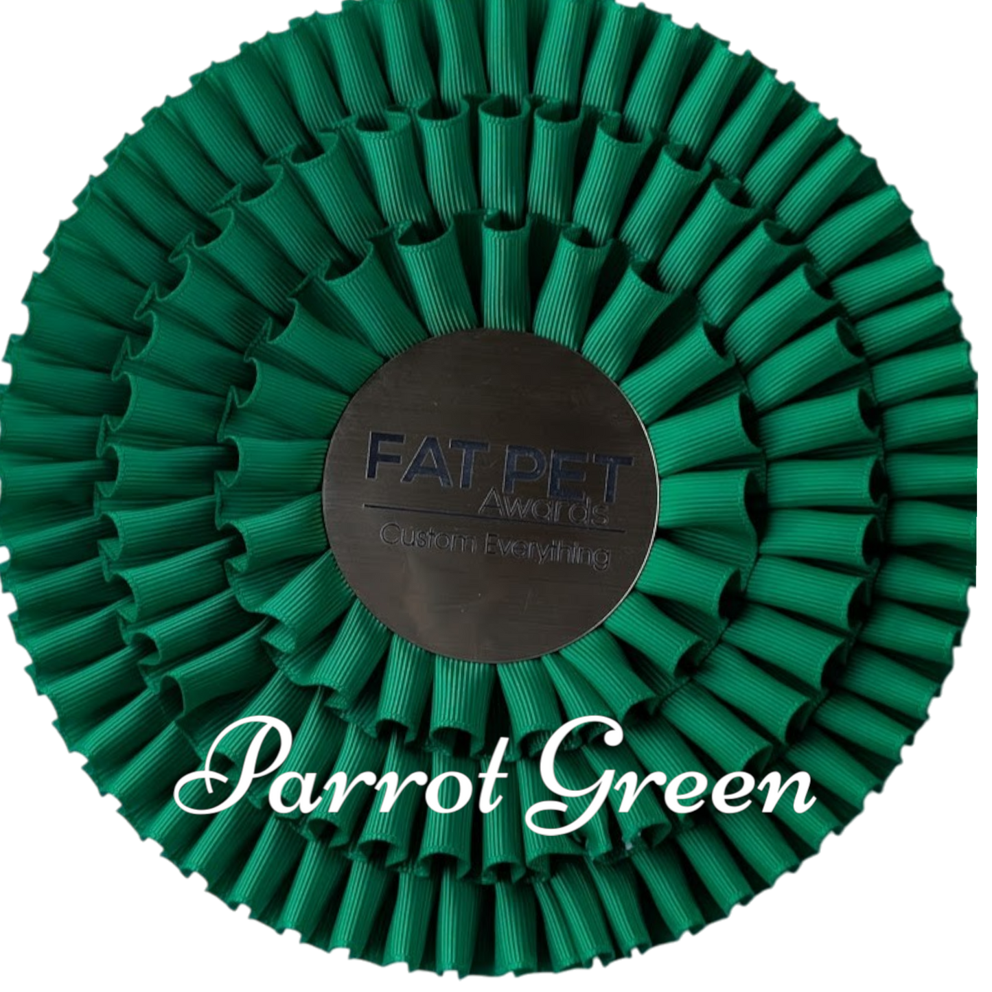 Triple Pleat Rosette Head
