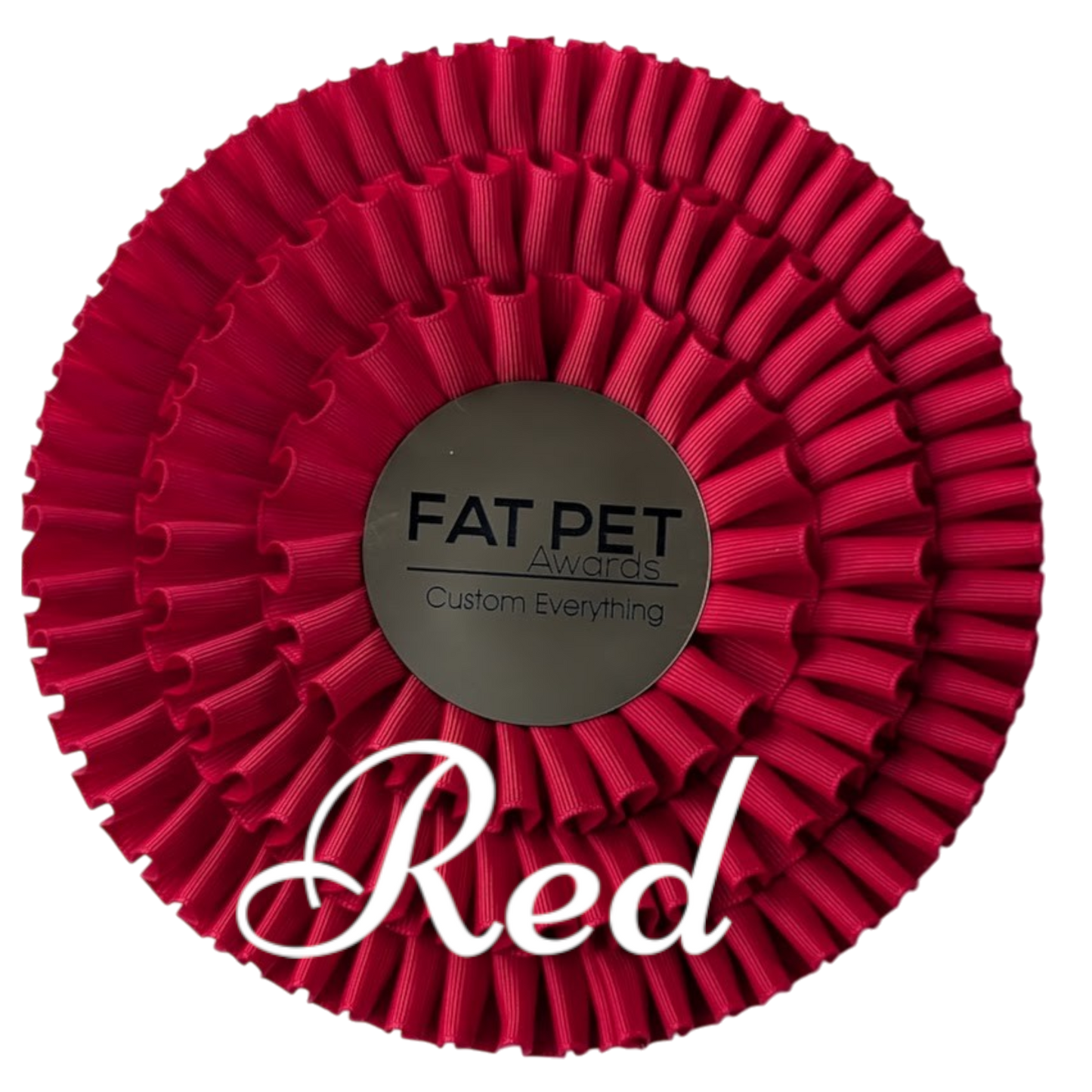 Triple Pleat Rosette Head