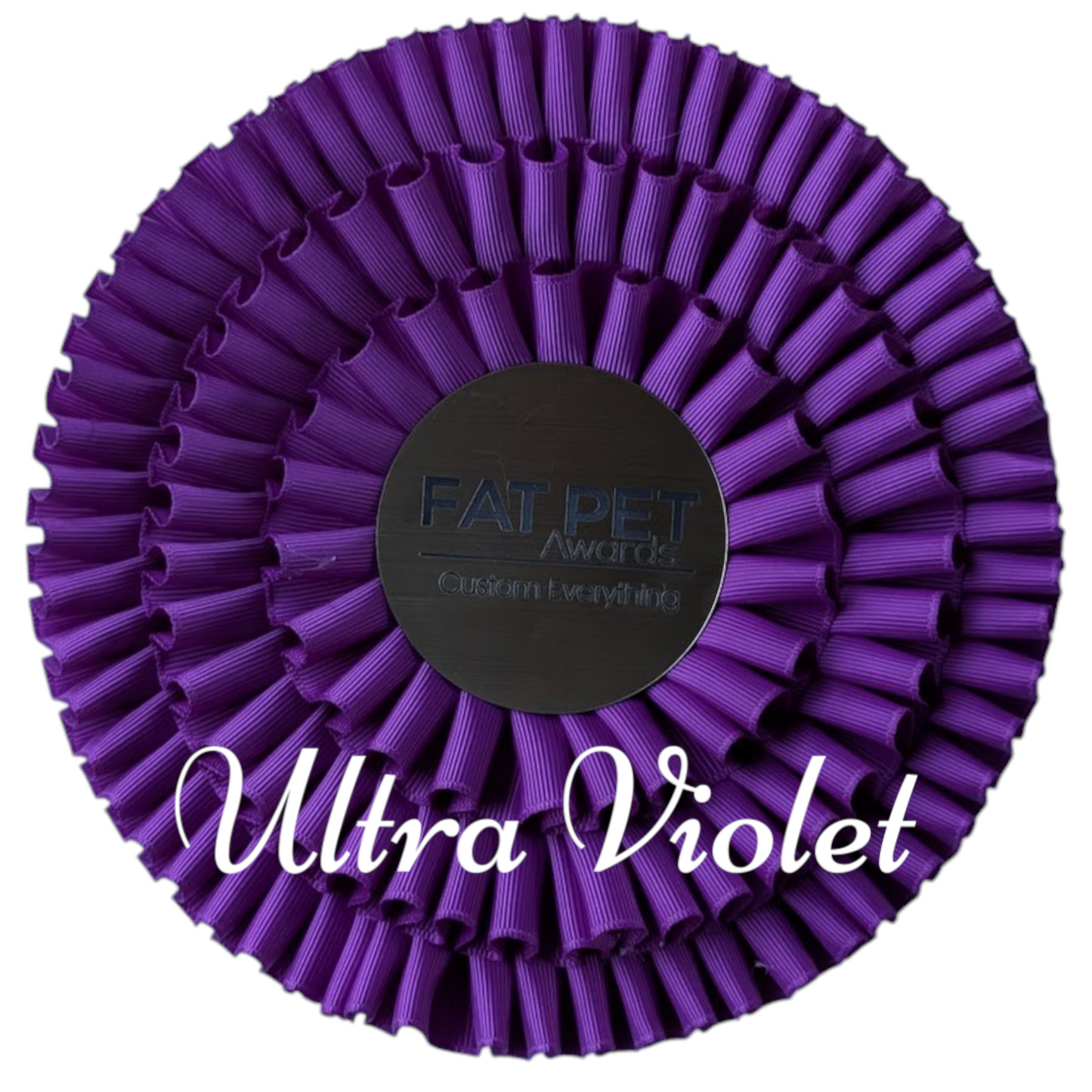 Triple Pleat Rosette Head